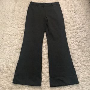 Y2K Express gray flare dress pants